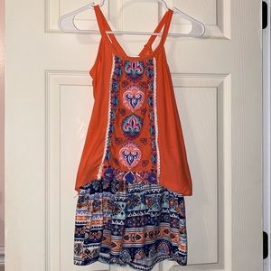 Girls matching outfit size 7/8 by One Step Up